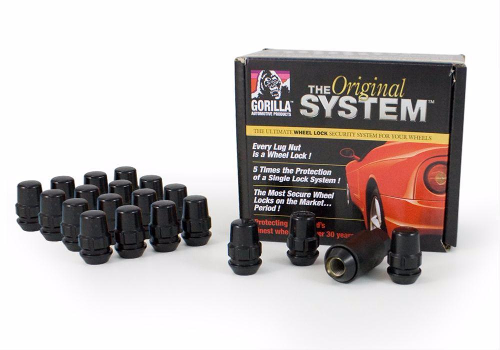 Wheel lug shop nut lock set