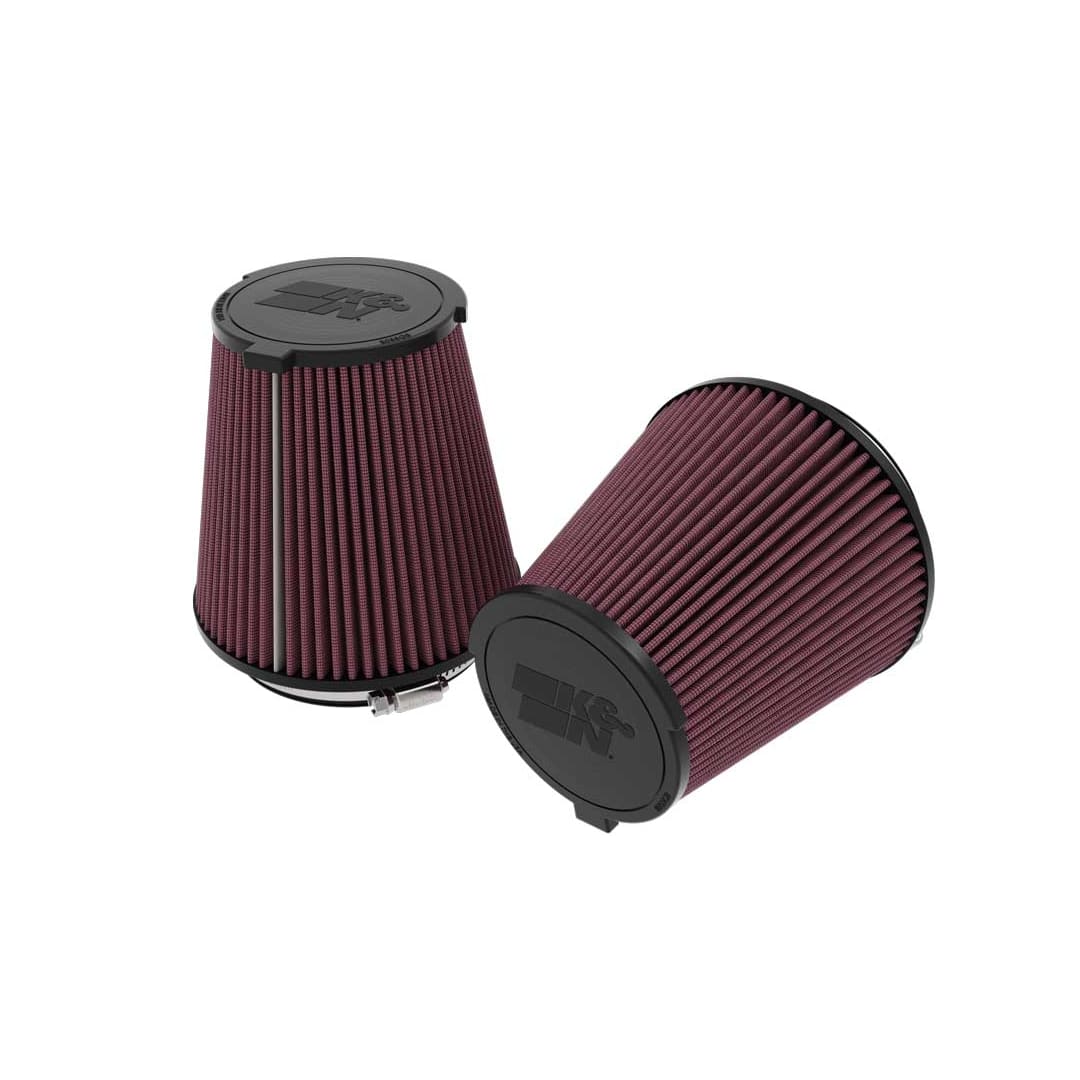 K&N Mustang GT/Dark Horse 5.0L High-Flow Air Filters - Pair (2024+)