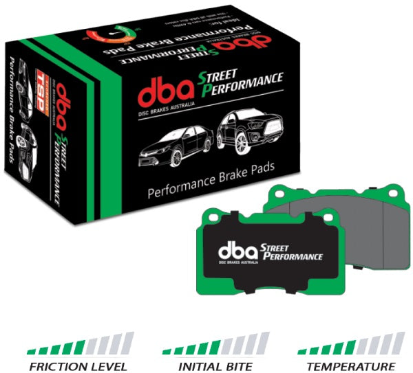 DBA Street Performance REAR Brake Pads for BI Turbo Ranger Raptor 2022+